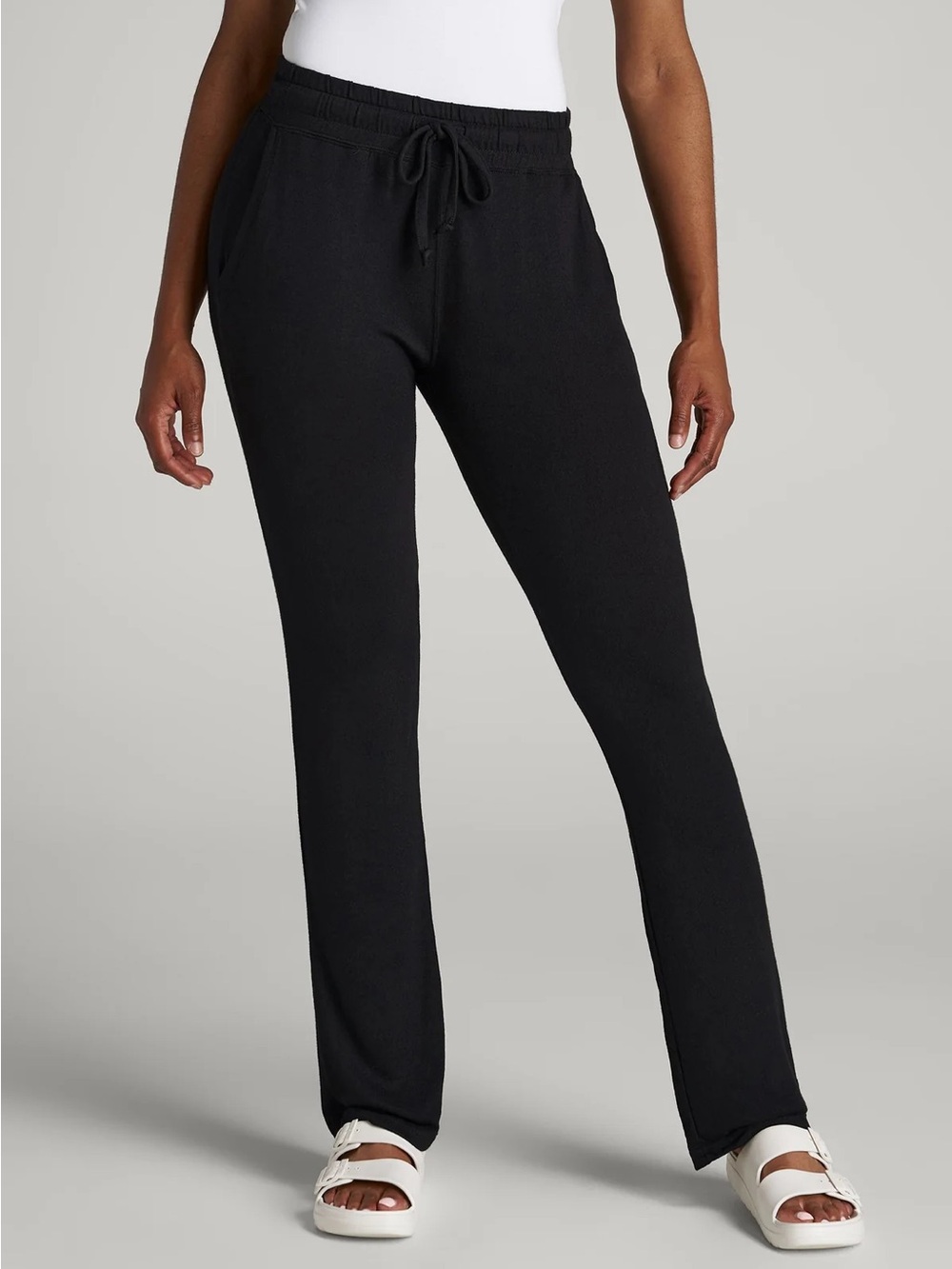 NEW Open-Bottom Cozy PJ Lounge Pants for Tall Women Medium- X Tall 36” Inseam